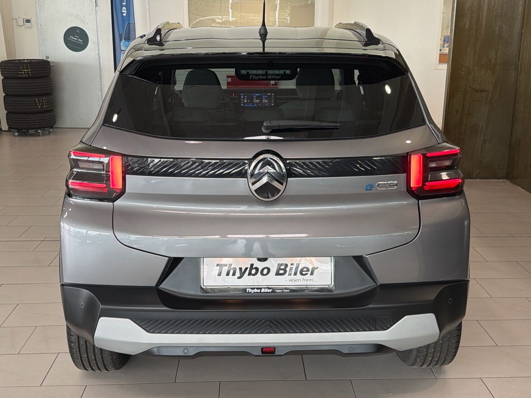 Grå Citroën ë-C3 fra 2025