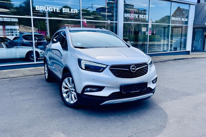 Sølv Opel Mokka X fra 2017