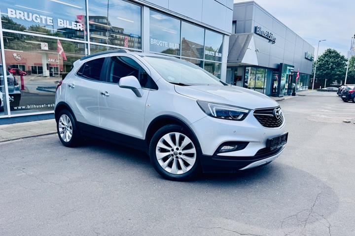Sølv Opel Mokka X fra 2017