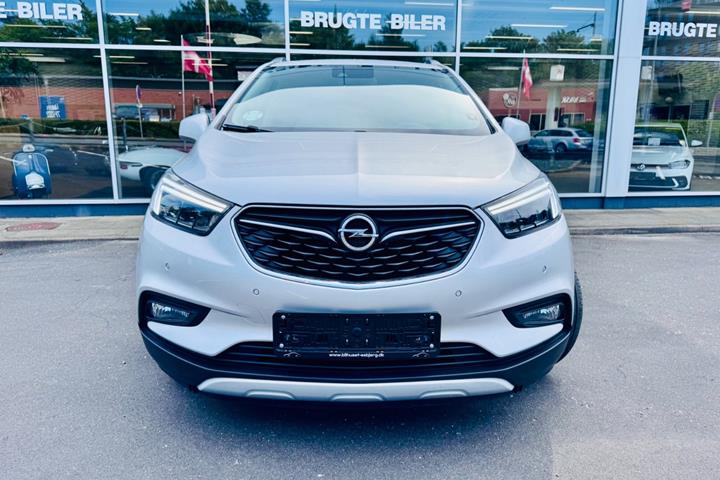 Sølv Opel Mokka X fra 2017
