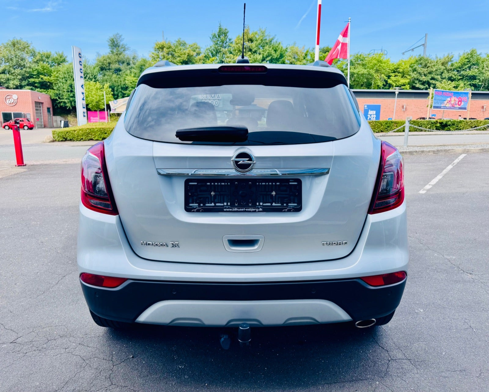 Sølv Opel Mokka X fra 2017