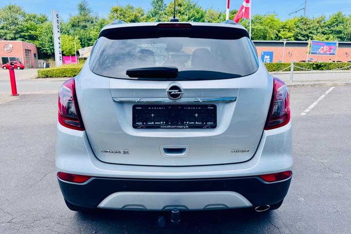 Sølv Opel Mokka X fra 2017