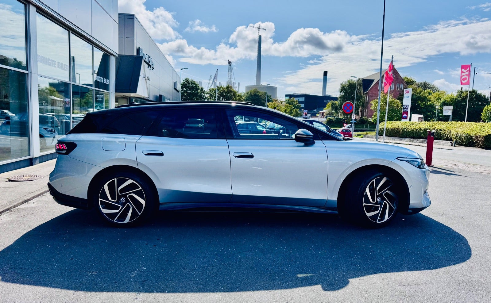 Sølv VW ID.7 fra 2025