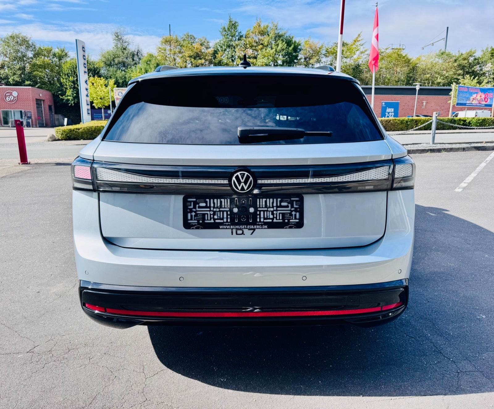 Sølv VW ID.7 fra 2025