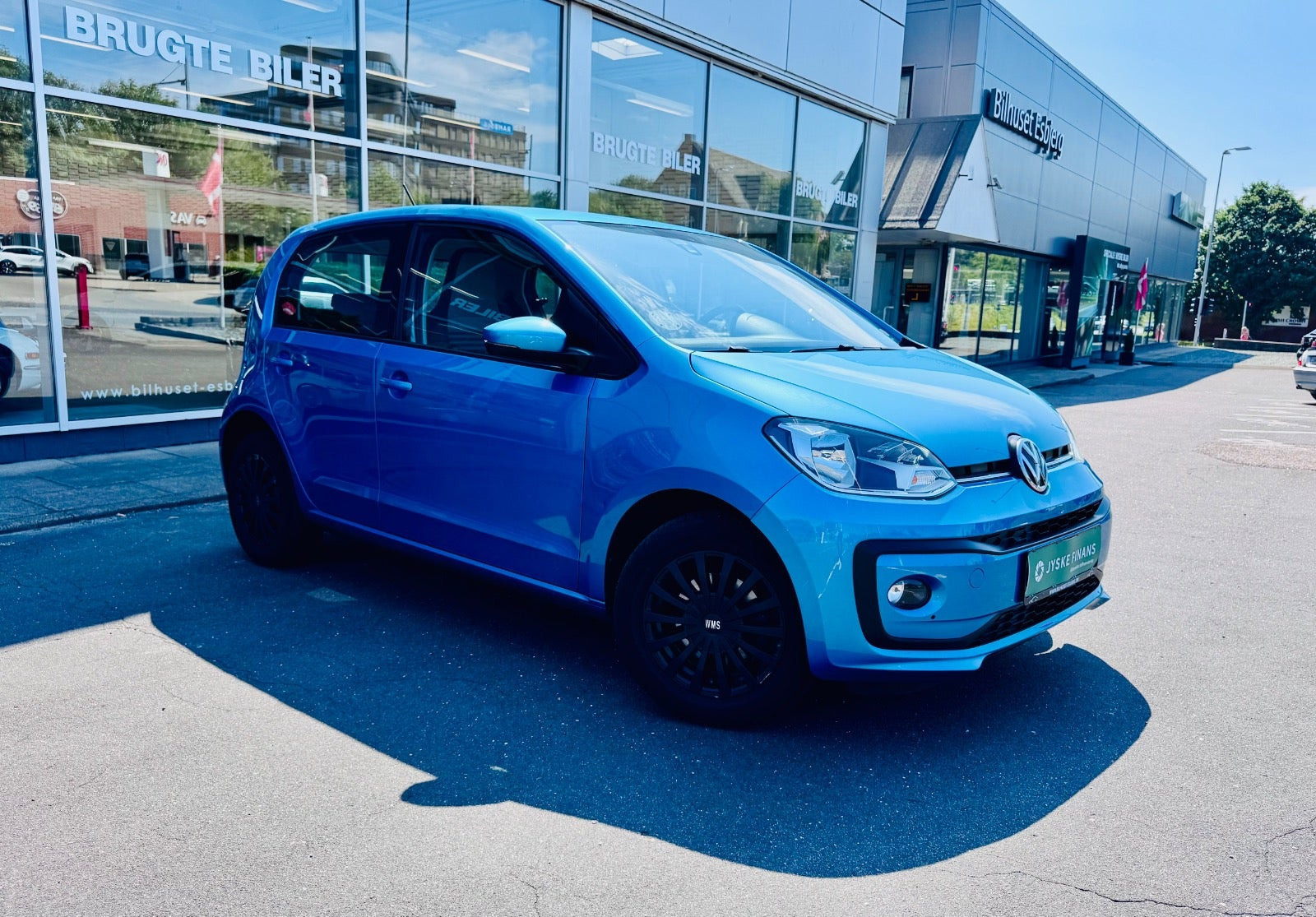 Blå VW UP! fra 2017