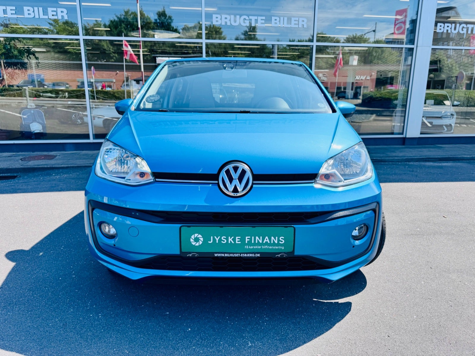 Blå VW UP! fra 2017