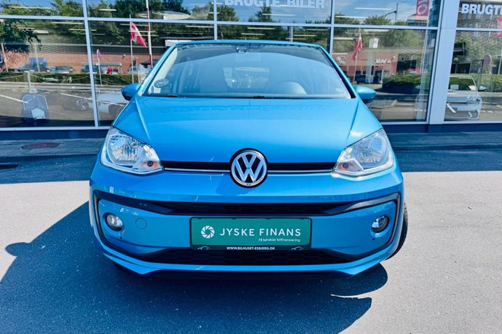 Blå VW UP! fra 2017