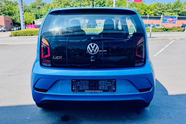 Blå VW UP! fra 2017