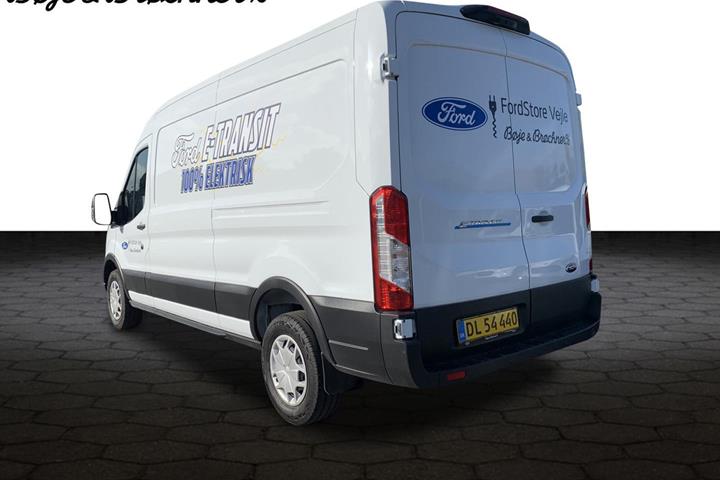 Hvid Ford E-Transit 350 L3 Van fra 2022