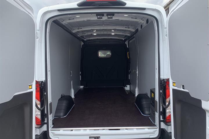 Hvid Ford E-Transit 350 L3 Van fra 2022