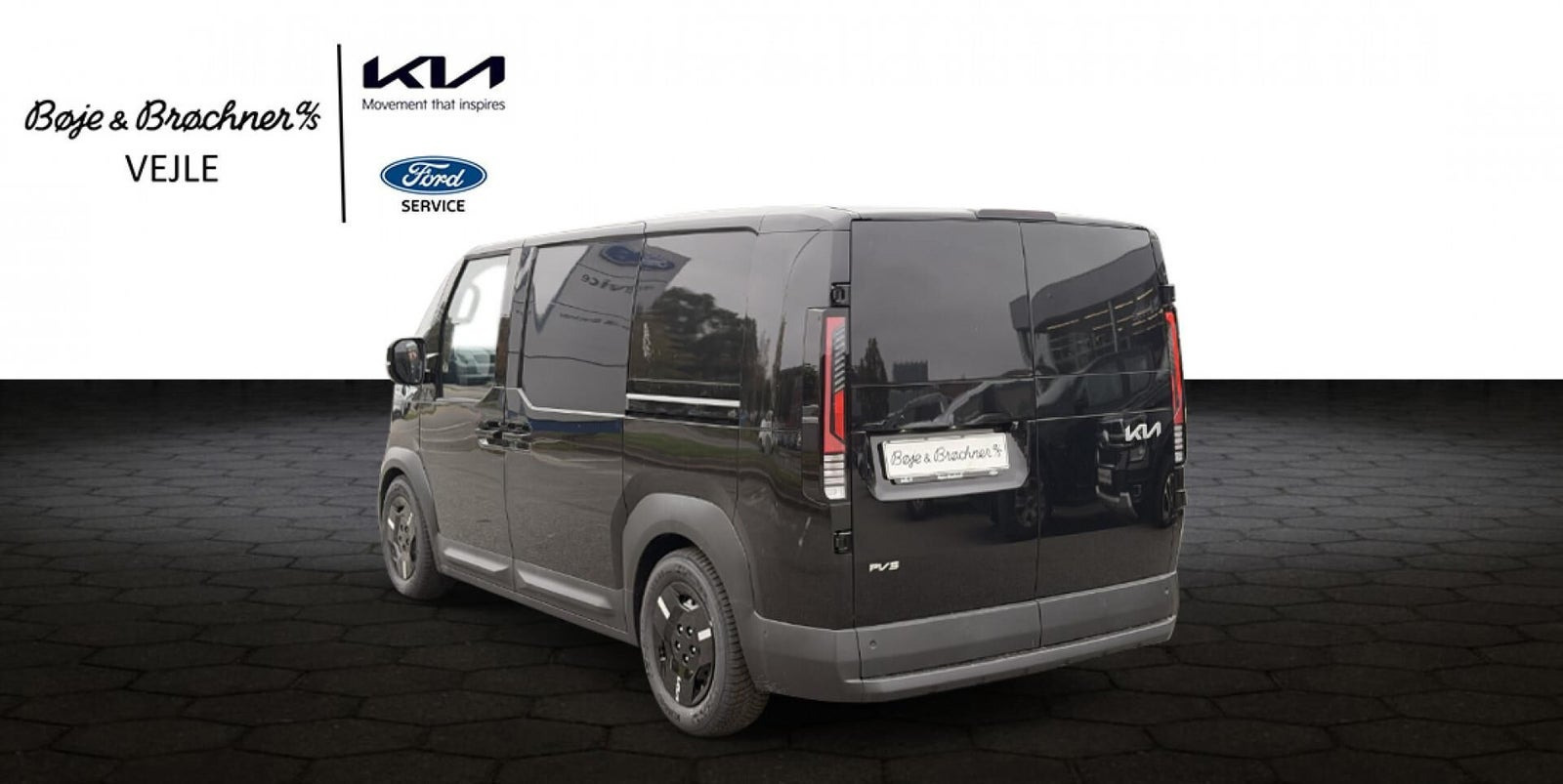 Hvid Kia PV5 fra 2026