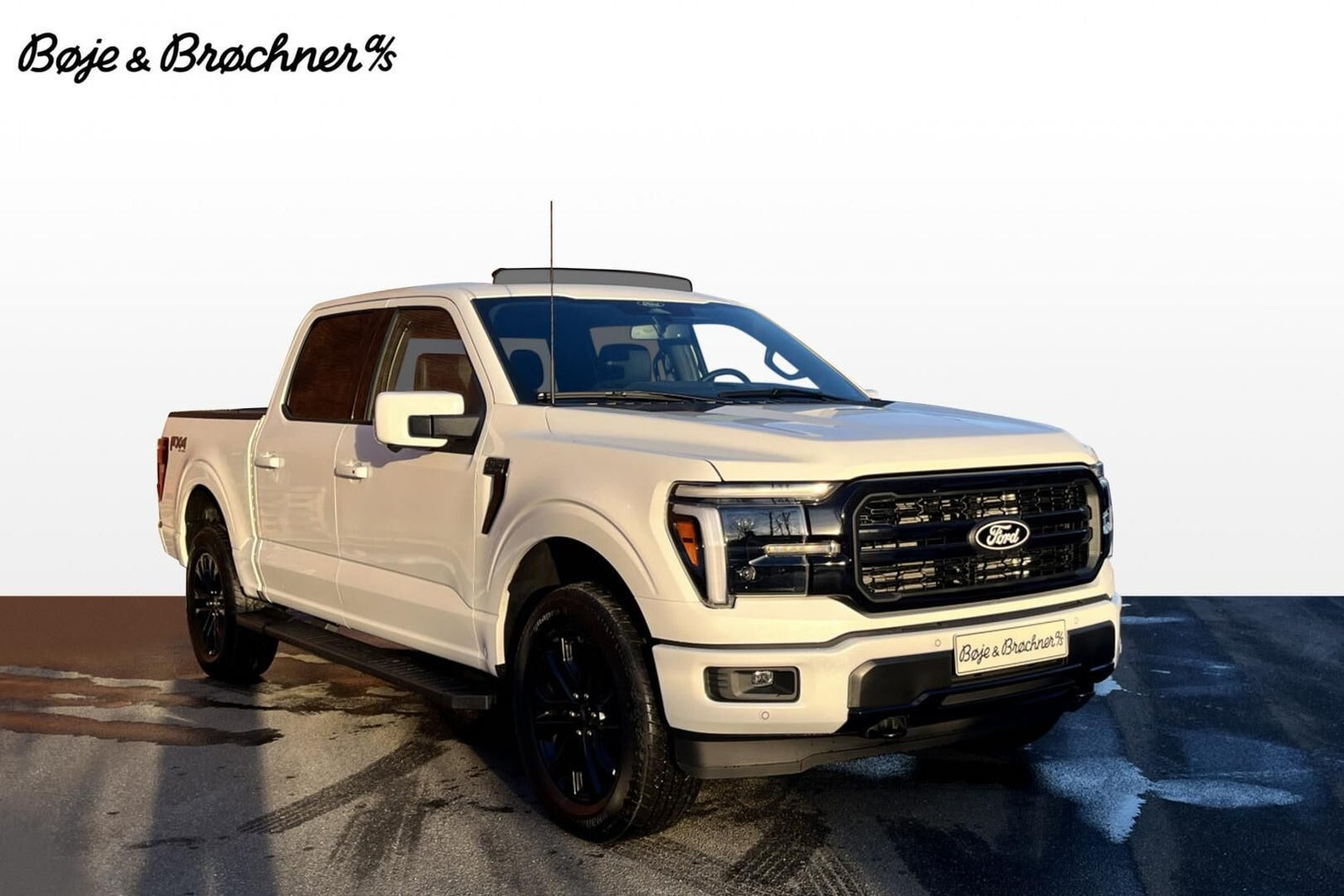 Hvid Ford F-150 fra 2025