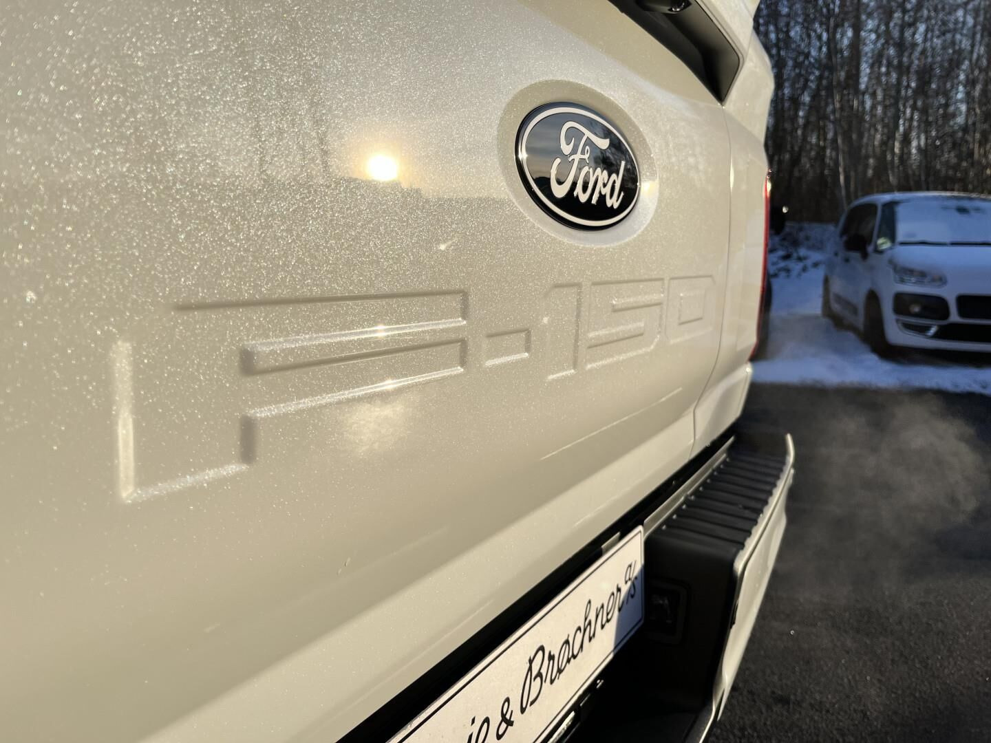 Hvid Ford F-150 fra 2025