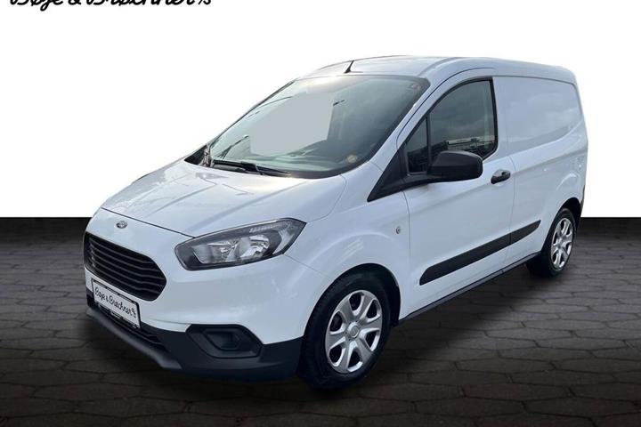 Hvid Ford Transit Courier fra 2022
