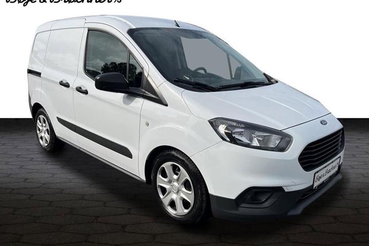 Hvid Ford Transit Courier fra 2022
