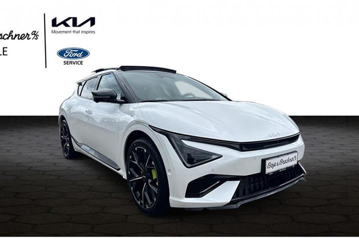 Hvid Kia EV6 fra 2026