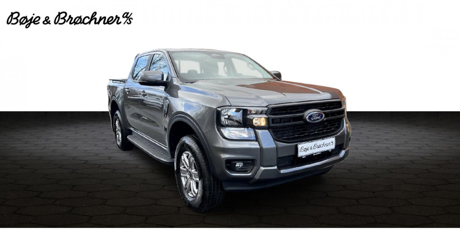 Grå Ford Ranger fra 2026