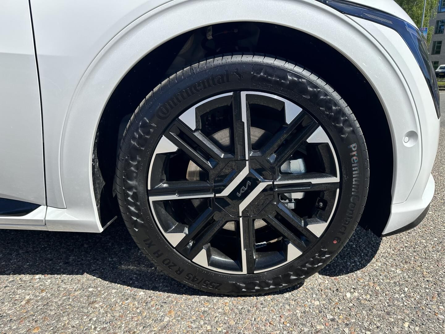Hvid Kia EV6 fra 2026