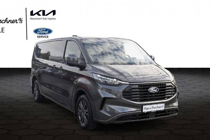 Grå Ford Transit Custom 300 L2 fra 2024