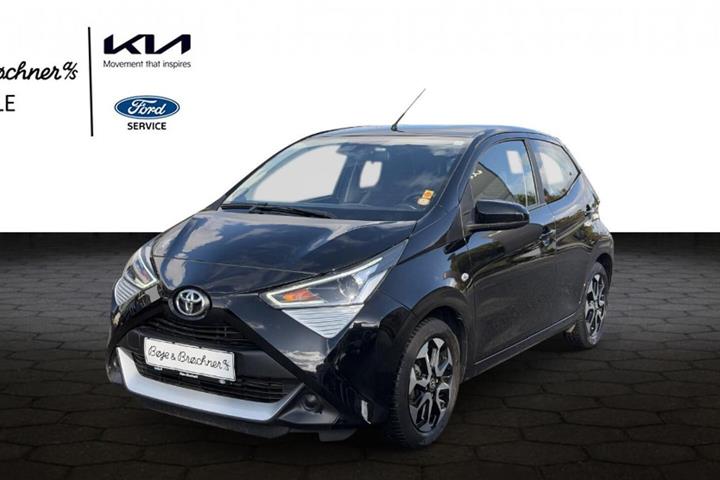 Sort Toyota Aygo fra 2019