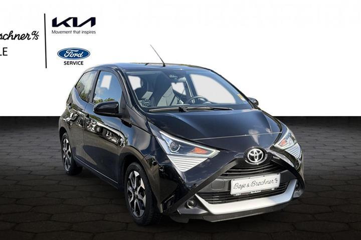 Sort Toyota Aygo fra 2019