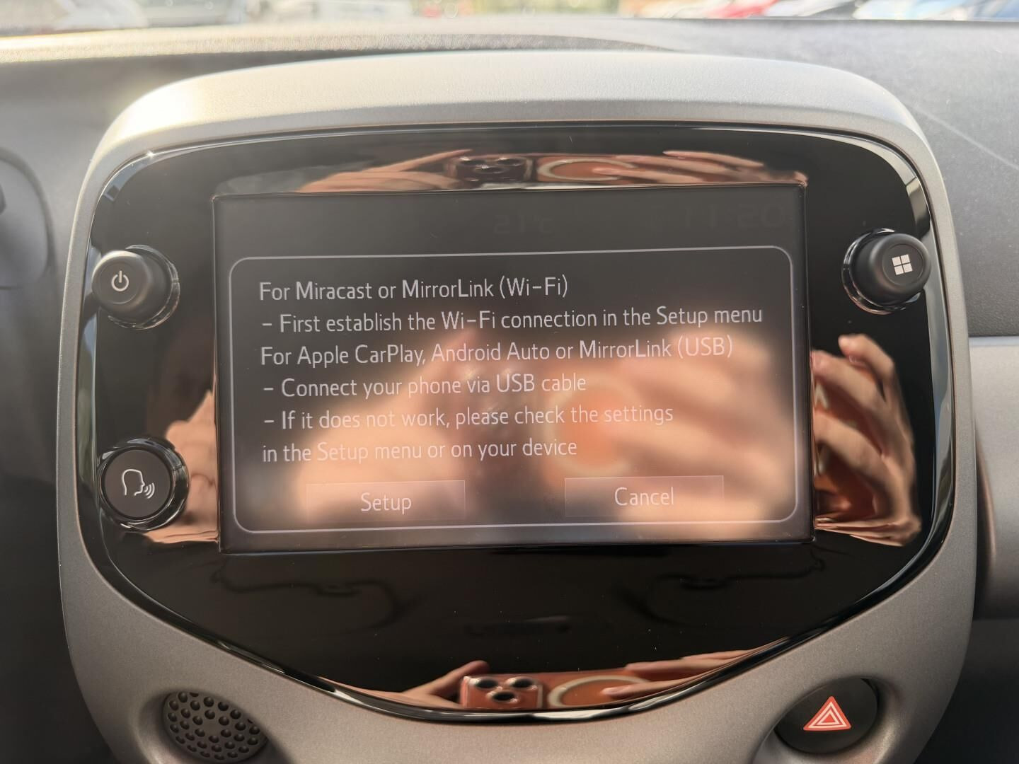 Sort Toyota Aygo fra 2019