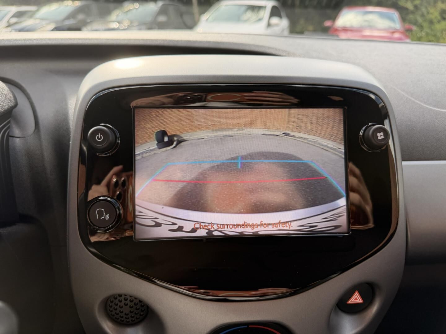 Sort Toyota Aygo fra 2019