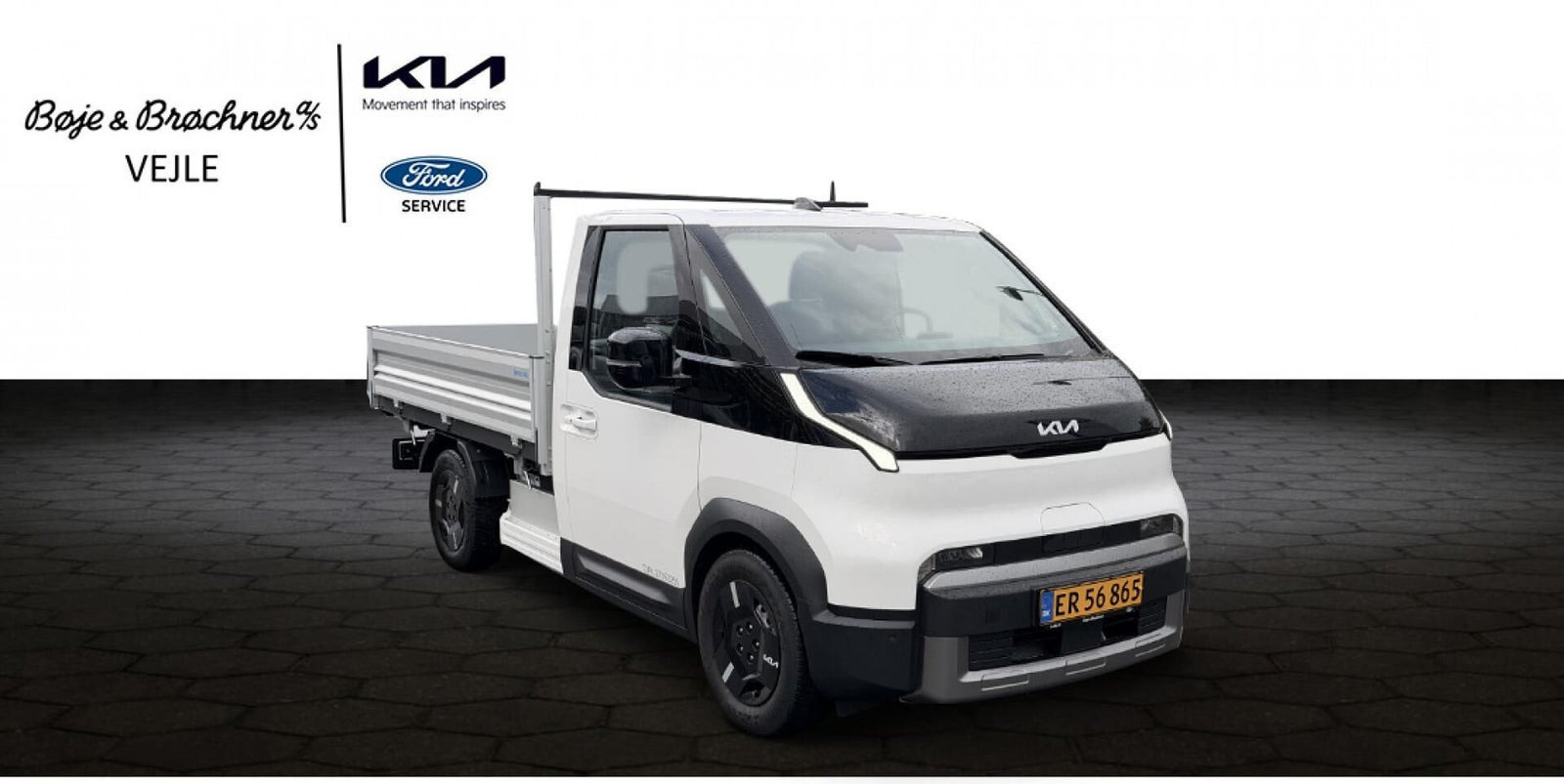 Hvid Kia PV5 fra 2026