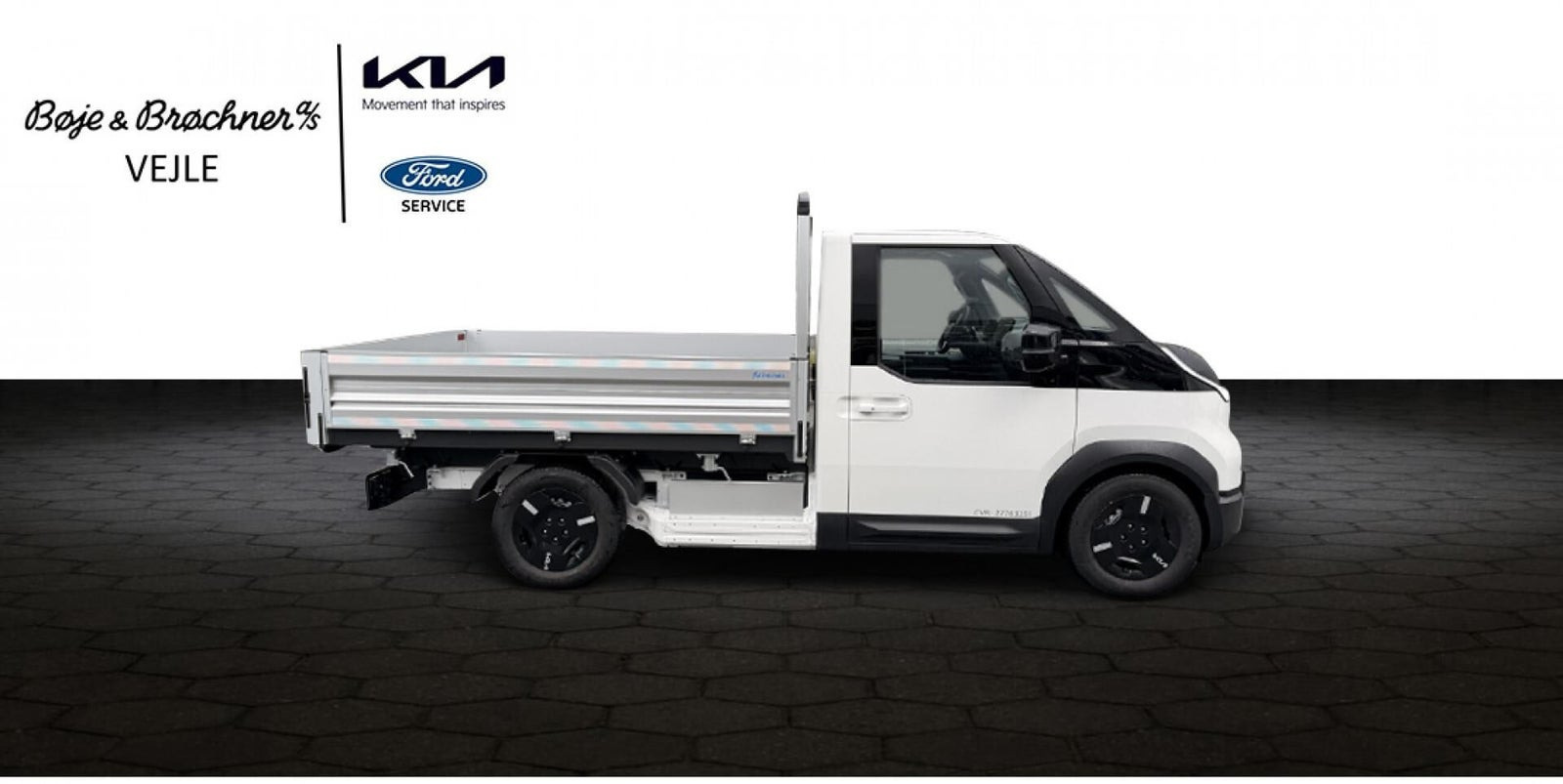 Hvid Kia PV5 fra 2026