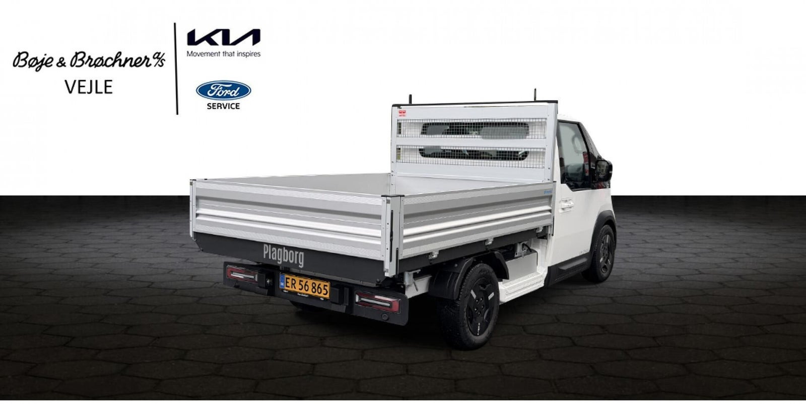 Hvid Kia PV5 fra 2026