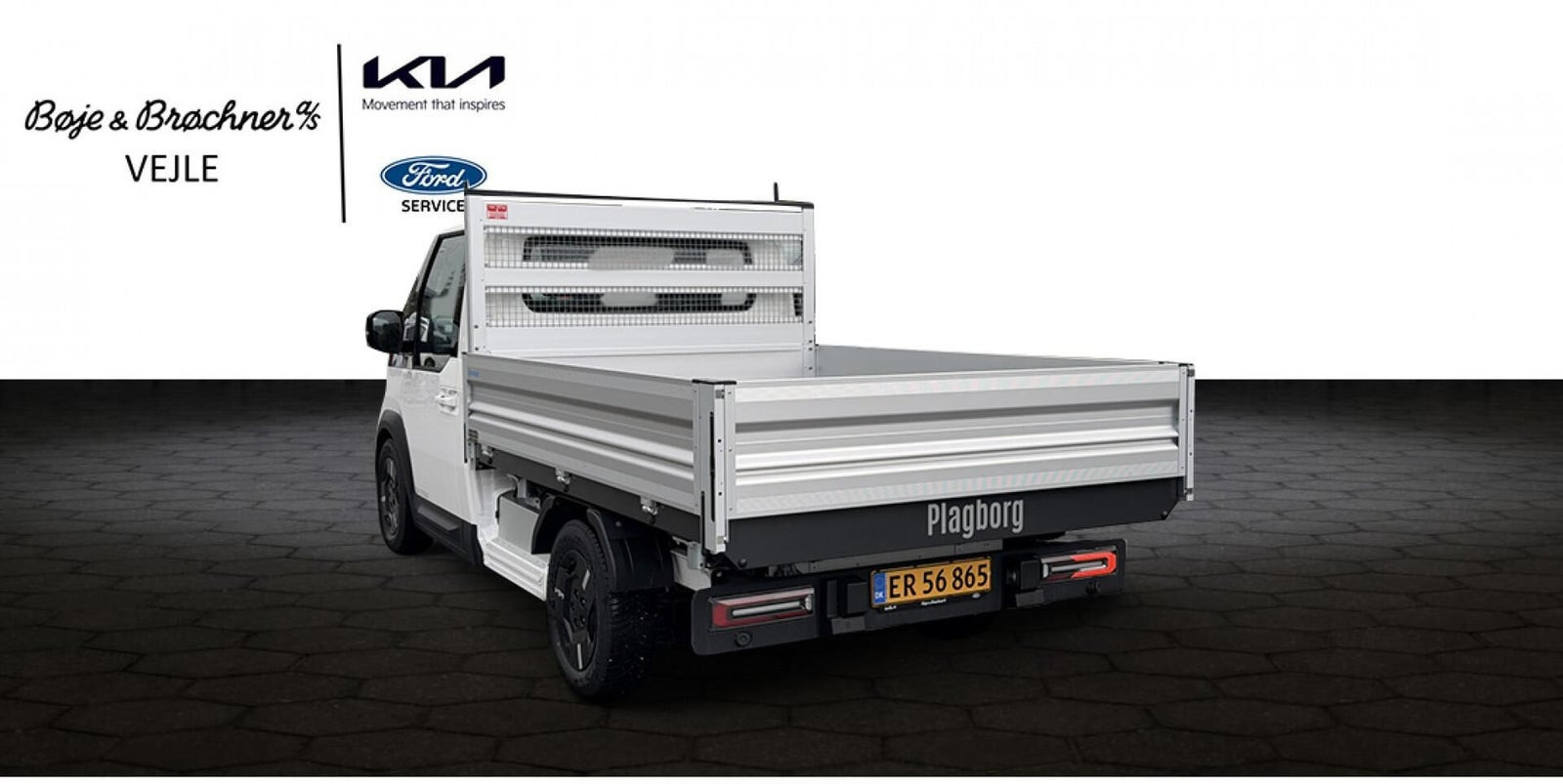 Hvid Kia PV5 fra 2026