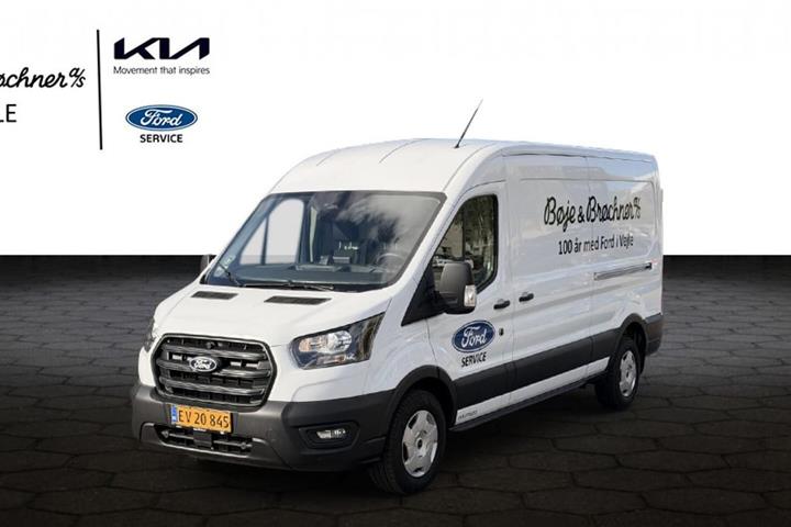 Hvid Ford Transit 350 L3 Van fra 2025