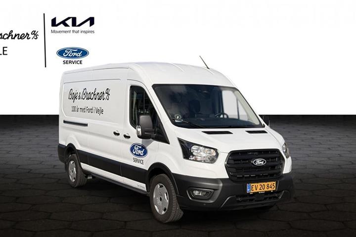 Hvid Ford Transit 350 L3 Van fra 2025