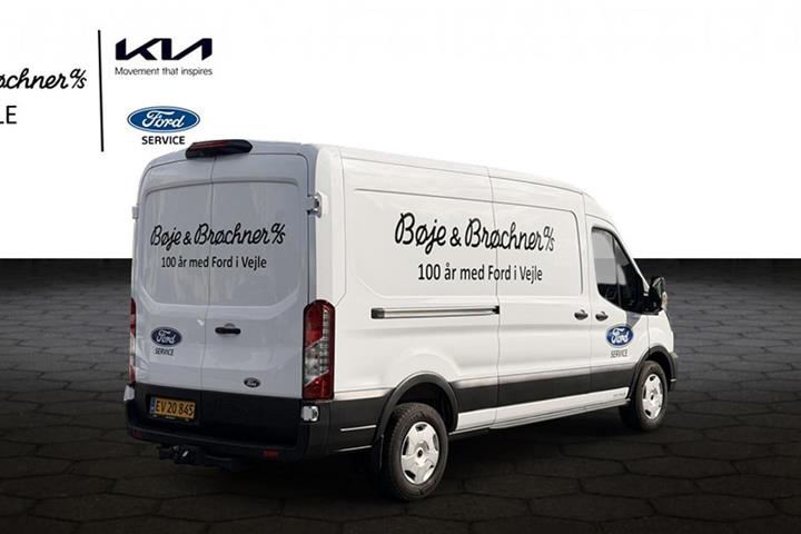 Hvid Ford Transit 350 L3 Van fra 2025