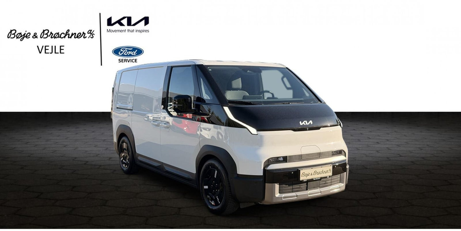 Hvid Kia PV5 fra 2026