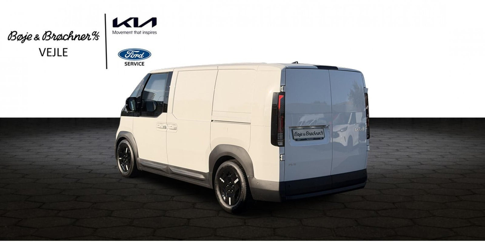 Hvid Kia PV5 fra 2026
