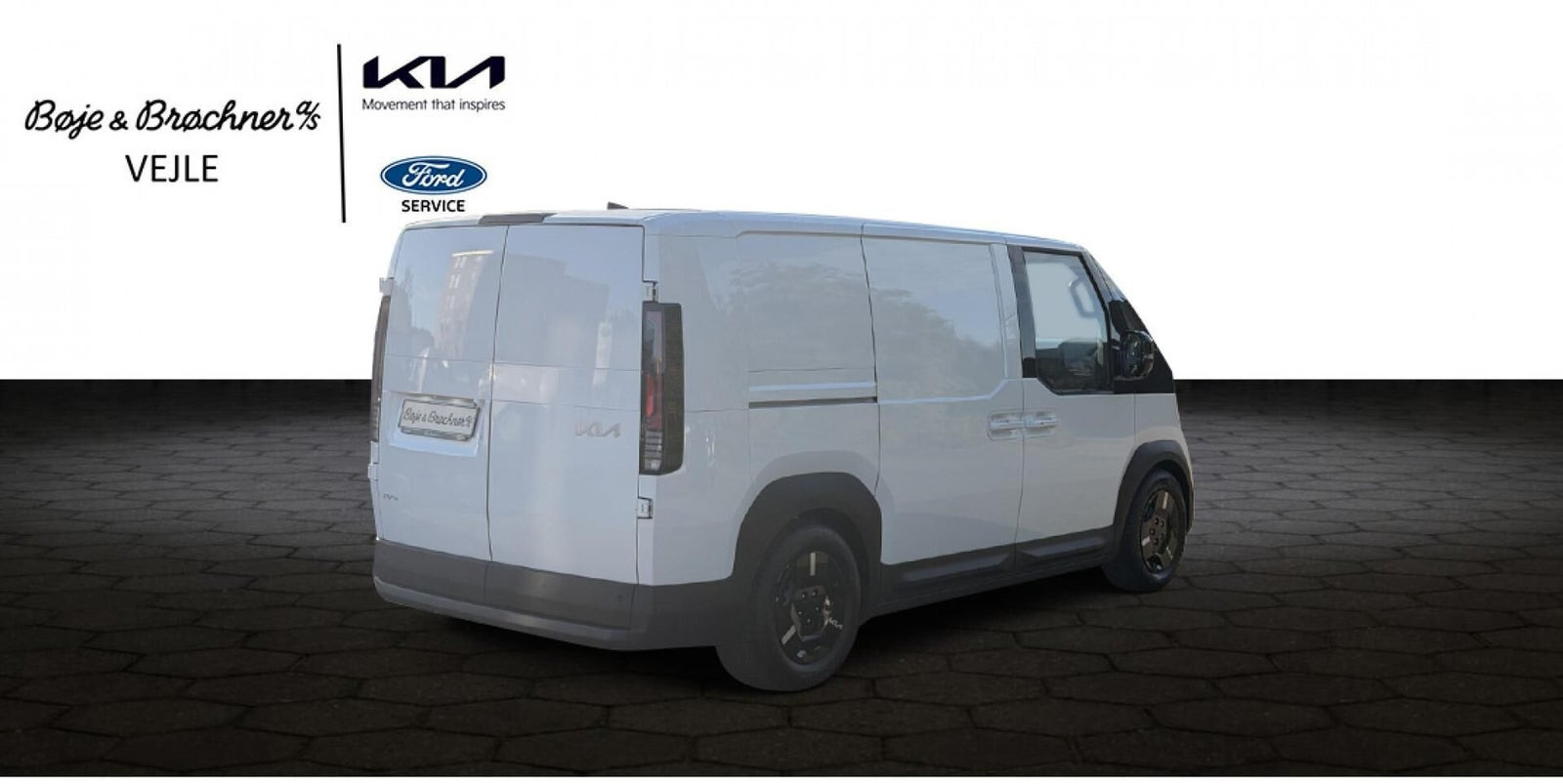 Hvid Kia PV5 fra 2026