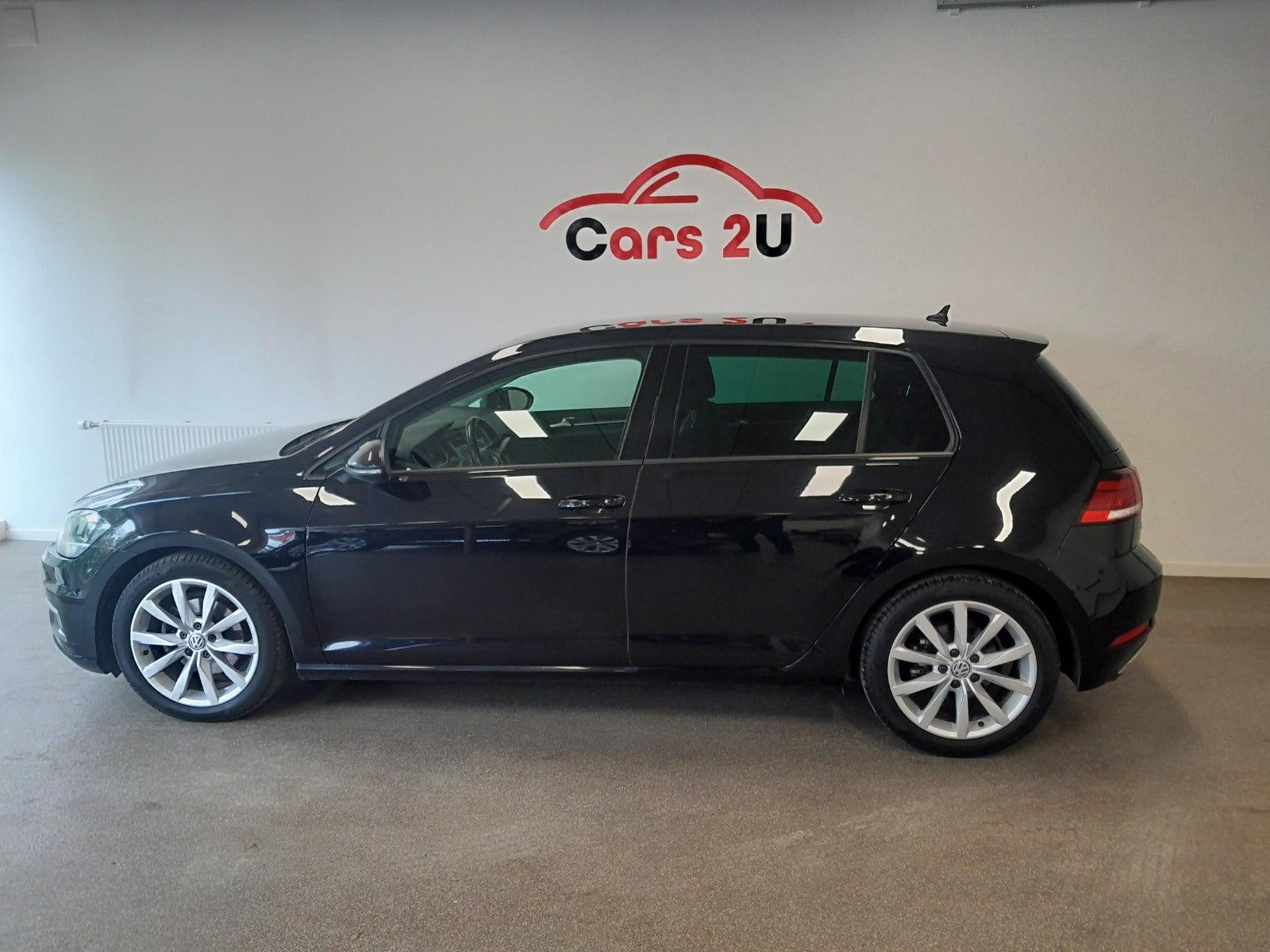 Sort VW Golf VII fra 2018