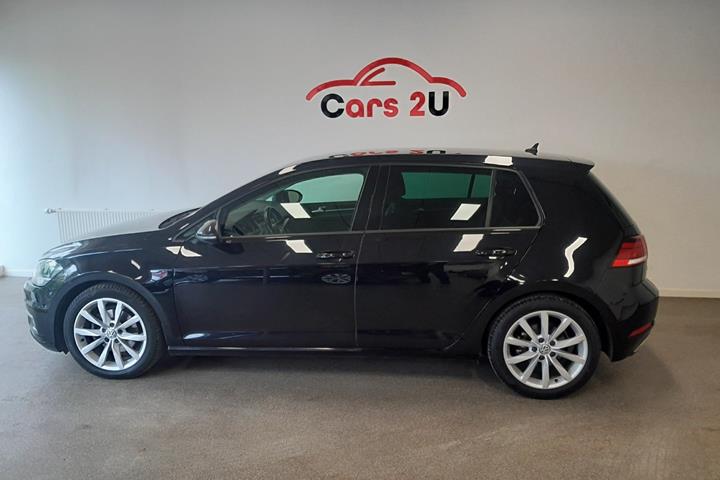 Sort VW Golf VII fra 2018