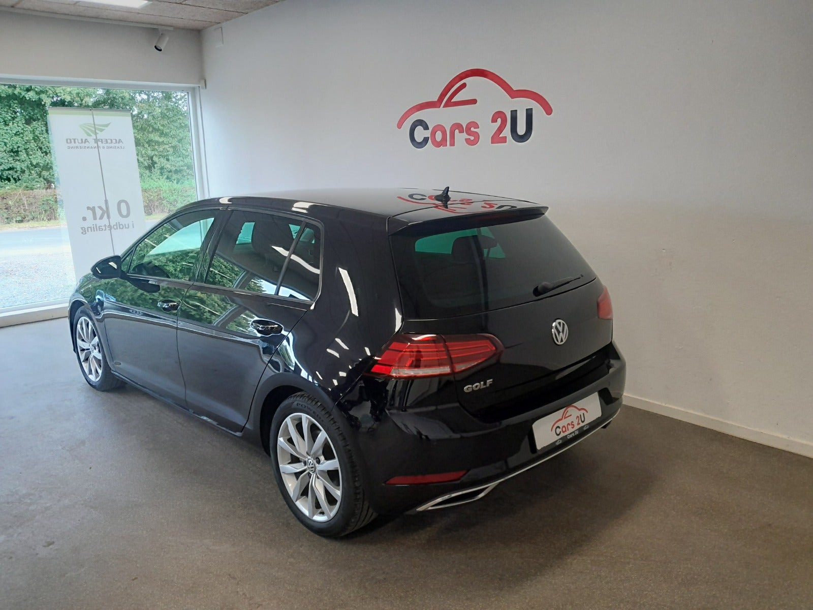 Sort VW Golf VII fra 2018