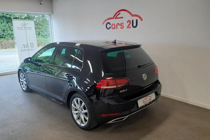 Sort VW Golf VII fra 2018