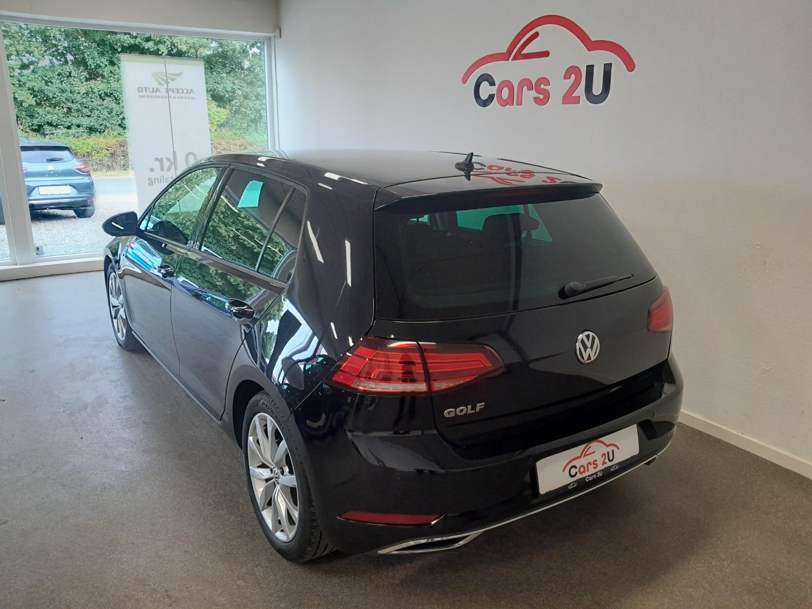 Sort VW Golf VII fra 2018