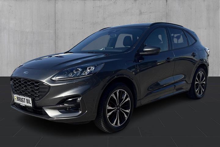 Grå Ford Kuga fra 2022 set udefra