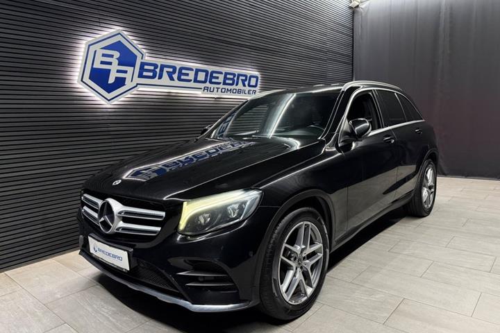 Sort Mercedes GLC220 d fra 2017