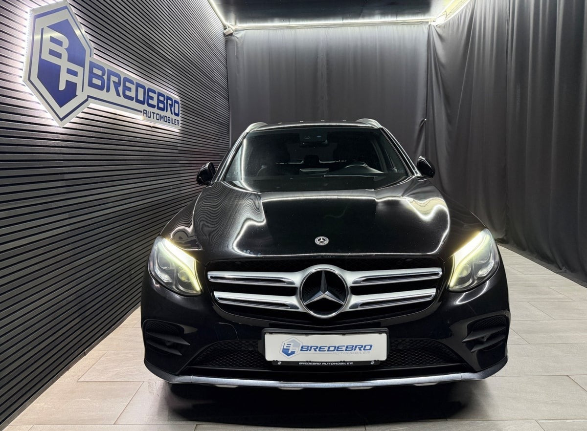 Sort Mercedes GLC220 d fra 2017