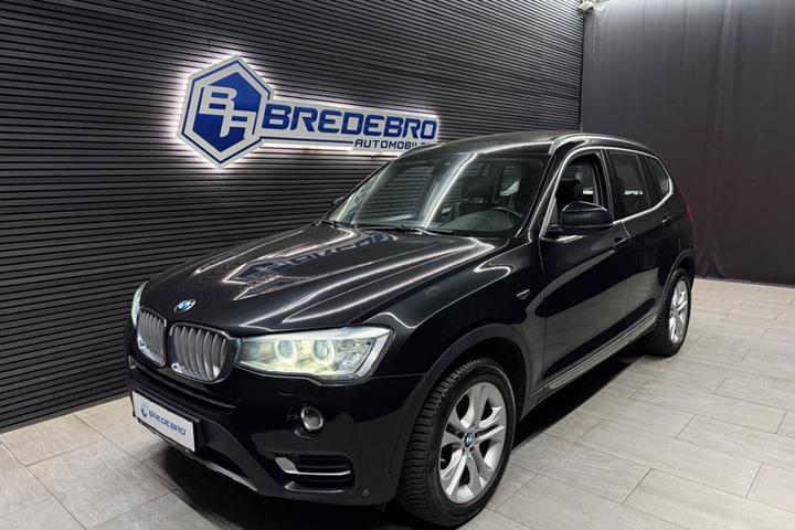 Sort BMW X3 fra 2014