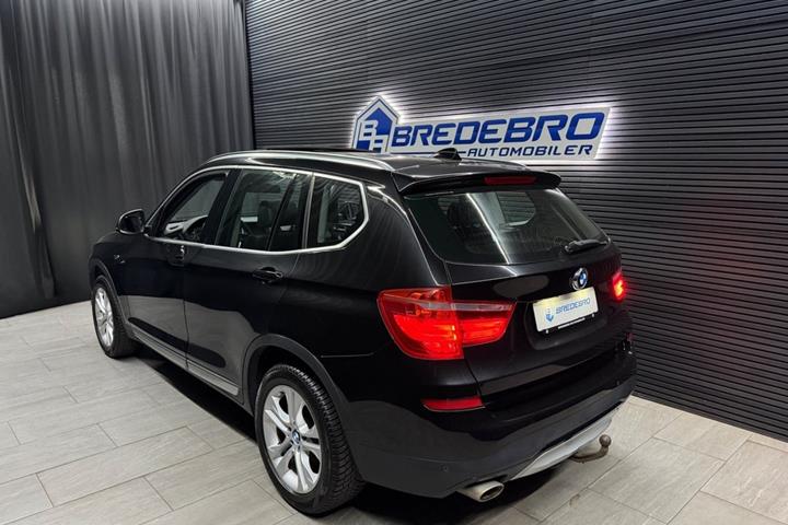 Sort BMW X3 fra 2014
