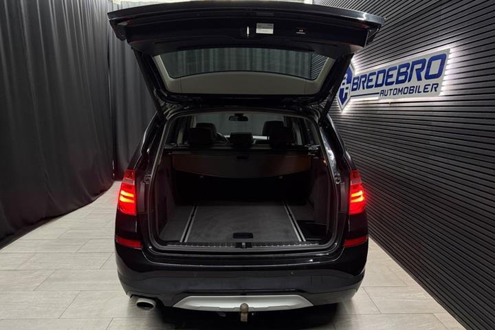 Sort BMW X3 fra 2014