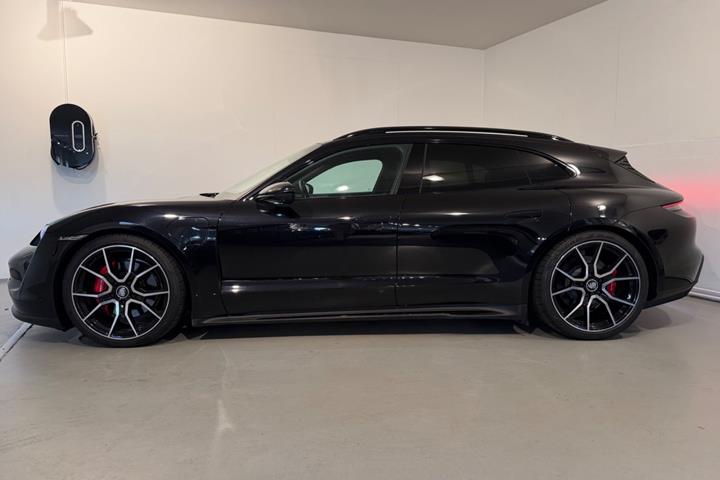Sort Porsche Taycan 4S fra 2022