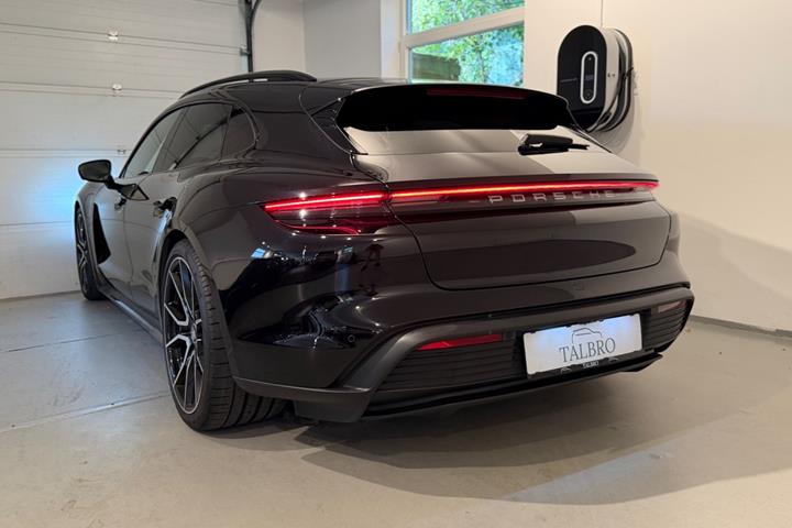 Sort Porsche Taycan 4S fra 2022